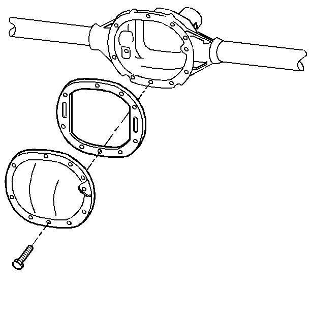 93-02 GM 10-bolt Rear End Cover Gasket