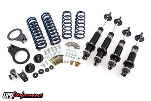 93-02 Fbody UMI Performance Complete Coil Over Kit w/Single Adjustable Monotube Shocks