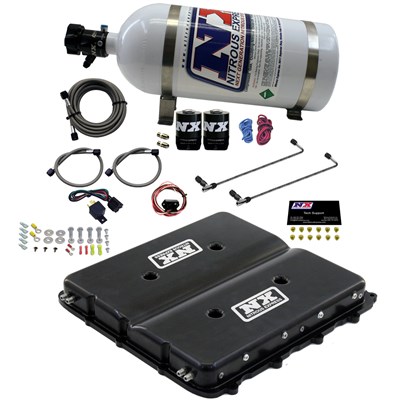 LT4 Nitrous Express Nitrous System with Billet LT4 Supercharger Lid w/ 10lb bottle