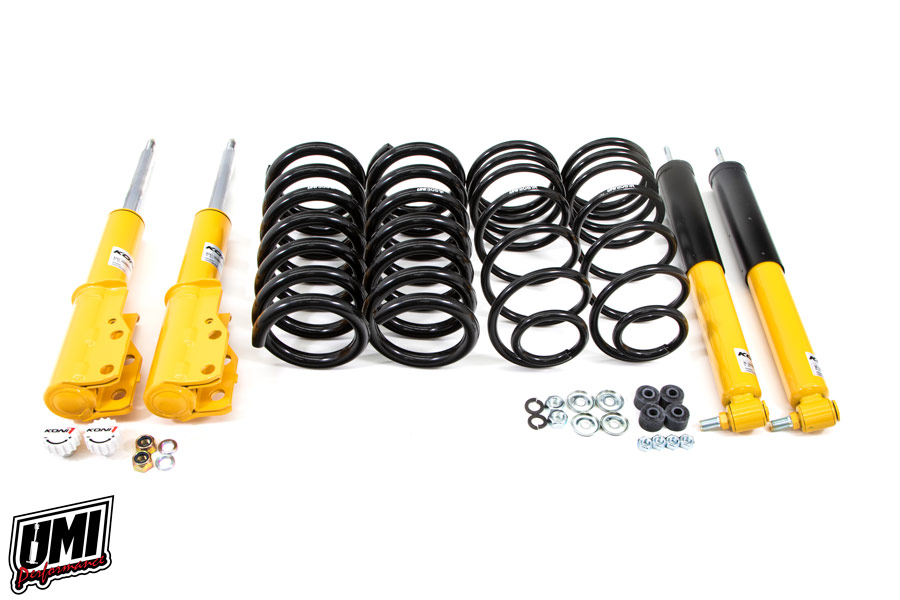 82-92 Fbody UMI Performance 1"-1.5" Lowering Spring Kit - Koni Off-Car