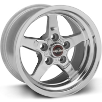 93-02 F-body Race Star Industries 92 Drag Star Polished Wheel (15" x 8") w/-4.5" Back Spacing