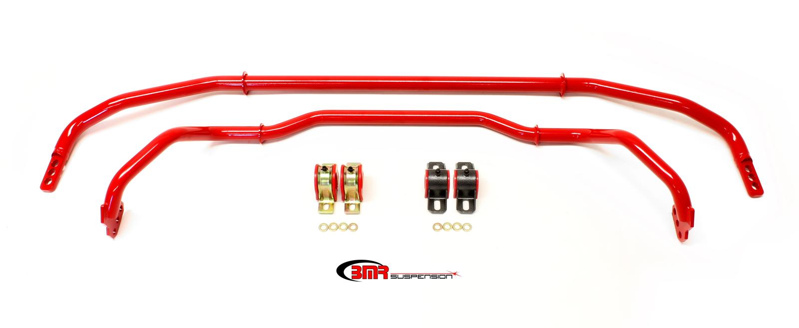 2010+ Camaro BMR Suspension Front (Hollow 29mm SB038) & Rear Sway Bar Kit w/Bushings